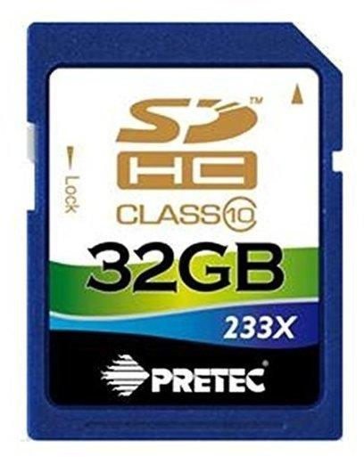 Pretec SDHC 32GB Class 10 233x (PC10SDHC32G)