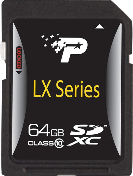 Patriot LX Series SDXC 64 GB Class 10 (PSF128GSDXC10)