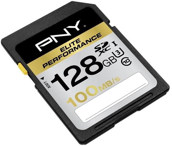 PNY SDXC Elite Performance 128GB Class 10 U3 (SD128ELIPER-EF)