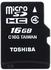 Toshiba microSDHC M102 - 16GB (THN-M102K0160M2)