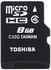 Toshiba microSDHC M102 8GB Class 4 + SD-Adapter