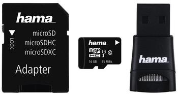 Hama microSDHC Class 10 UHS-I 45MB/s - 16GB Set (114773)