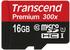 Transcend Premium Class 10 microSDHC 16GB Speicherkarte mit SD-Adapter (UHS-I, 45Mbps Lesegeschwindigkeit) [Amazon Frustfreie Verpackung]