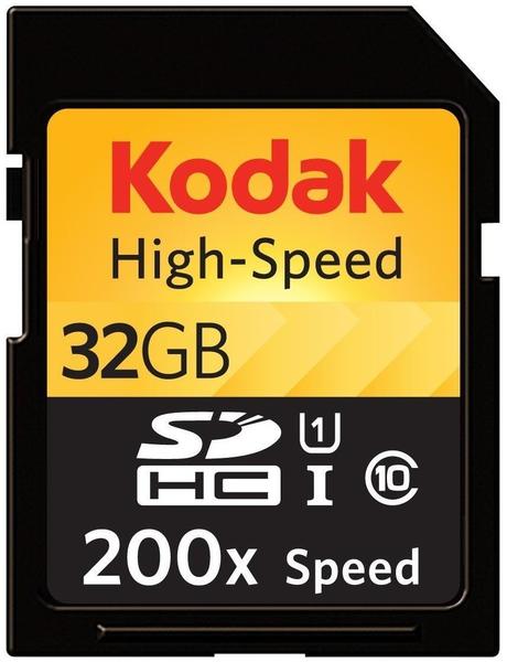 Lexar KSD32GHBEU200 Kodak High-Speed SDHC 32GB Speicherkarte (200x, 30Mbps)