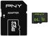 PNY microSDXC High Performance 64GB Class 10 80MB/s UHS-I + SD-Adapter