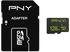 PNY microSD High Performance Class 10 80MB/s UHS-I + SD-Adapter
