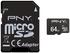 PNY microSDXC High Performance 64GB Class 10 UHS-I (SDU64G10HIGPER-EF)