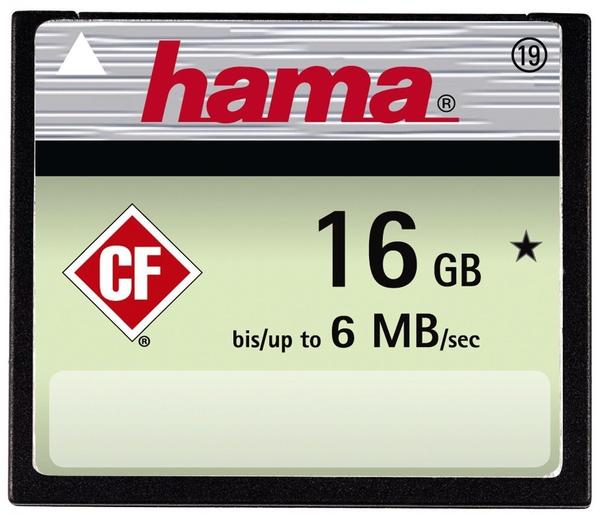 Hama 90791 Compact Flash 16384 MB