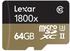 Lexar Professional 1800x microSDXC UHS-II - 64GB (LSDMI64GCRBEU1800R)