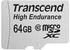 Transcend High Endurance microSDXC 64GB (TS64GUSDXC10V)