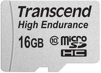 Transcend High Endurance microSDHC-Karte 16 GB Class 10 inkl. SD-Adapter