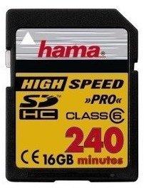 Hama Video SDHC 16GB Class 6 (00090778)