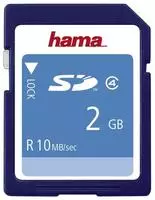 Sd Speicherkarte Hama 00055377 Blau 2 Gb