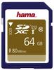 Hama 00124136, Hama 124136 SDXC Speicherkarte 64 GB Class 1 (U1) Klasse 10