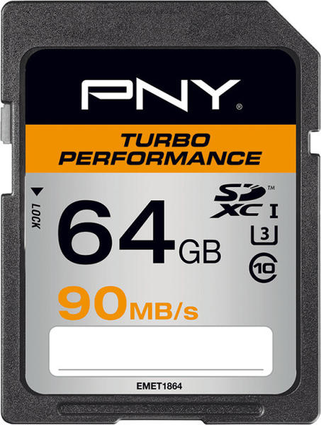 PNY SDXC Turbo Performance 64GB (SD64GTURPER90-EF)