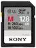 100 MB/s, 128 GB, 260 MB/s: Sony SDHC/SDXC UHS-II