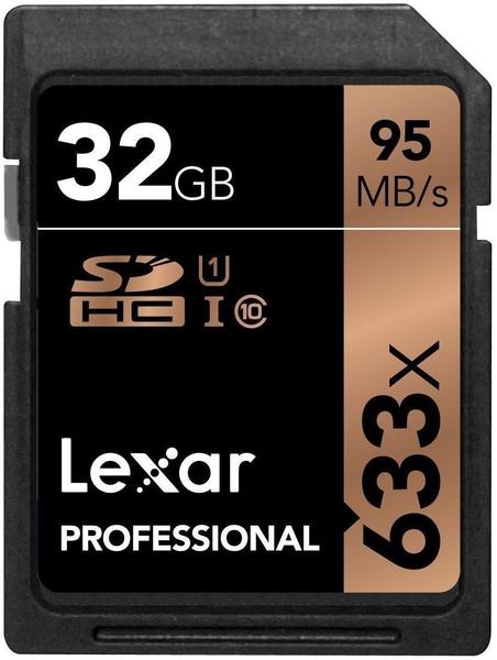 Lexar SDHC Professional 32GB Class 10 UHS-I 633x (LSD32GCB1EU633)