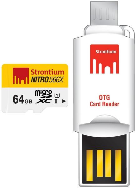 Strontium Nitro microSDXC 566X 64GB (SRN64GTFU1T)