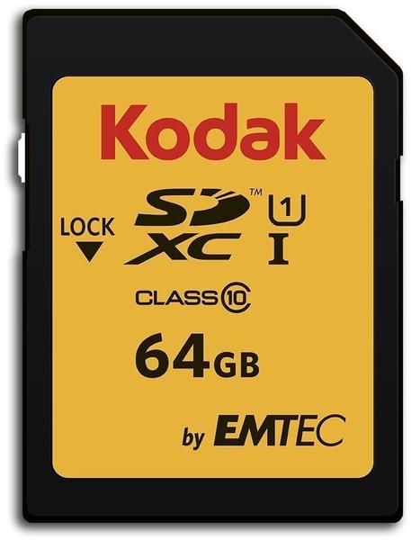 Kodak SDXC Class 10 UHS-I U1 64GB (EKMSD64GXC10K)