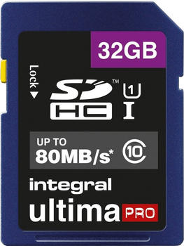 Integral UltimaPro SDHC 80MB Class 10 UHS-I U1 - 32GB
