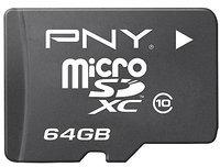 PNY microSDXC Android 64GB Class 10 + SD-Adapter
