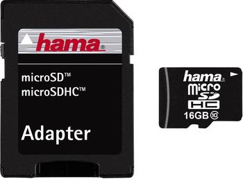 Hama microSDHC HighSpeed Gold 16GB Class (00108088)