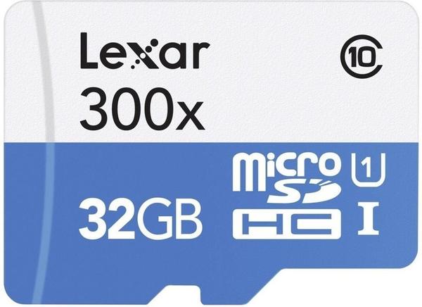 Lexar High-Performance 300x microSDHC 32GB UHS-I (LSDMI32GBBEU300)