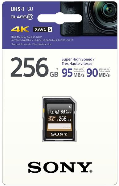 Sony SFUZ SDXC 256GB (SFG2UZ)
