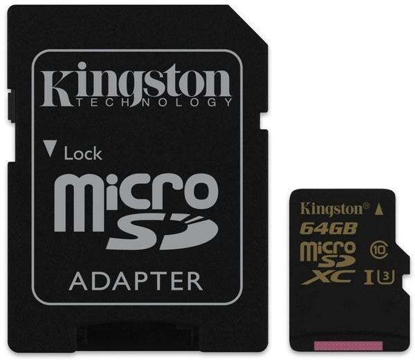 Kingston Gold microSDXC 64GB (SDCG/64GB)