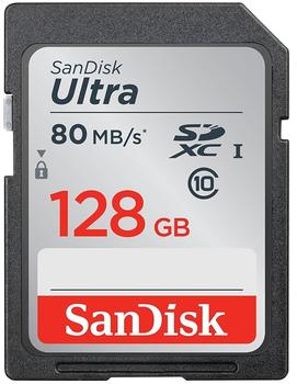 SanDisk SDXC Ultra 128GB Class 10 80MB/s UHS-I