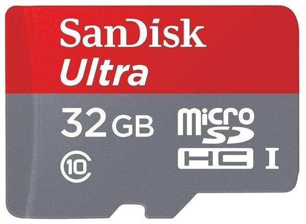 SanDisk Mobile Ultra microSDHC 32GB Class 10 UHS-I (SDSQUNC-032G-GN6IA)