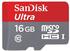 SanDisk Mobile Ultra Android microSDHC 16GB Class 10 UHS-I (SDSQUNC-016G-GN6MA)