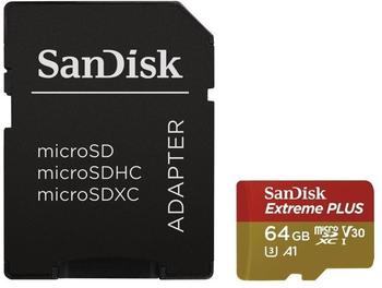 SanDisk Extreme Plus A1 microSDXC - 64GB (SDSQXBG-064G)