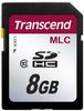 Transcend TS8GSDHC10M, 8GB Transcend SDHC Class10 CARD (MLC) Industrie, Art#...