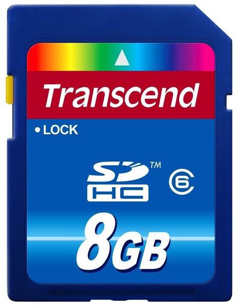 Transcend SDHC 8GB Class 6