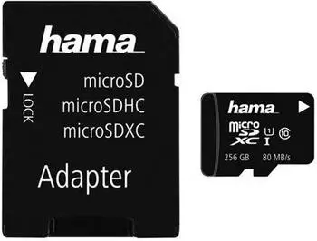 Hama microSDXC 256GB Class 10 UHS-I (00124173) Hama microSDXC 256GB Class 10 UHS-I (00124173)
