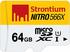 Strontium Nitro microSDXC 566X 64GB (SRN64GTFU1R)