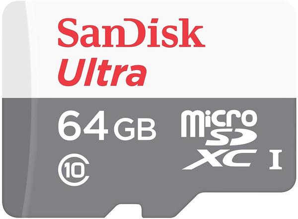 SanDisk Ultra microSDXC 64GB (SDSQUNS-064G-GN6TA)