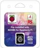 SanDisk 16GB microSDHC Class 10 Speicherkarte, Raspbian Bookworm vorinstalliert,