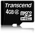 Transcend microSDHC 4GB Class 2 (TS4GUSDC2)
