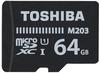 Toshiba 64GB Micro SDHC Card CL10 mit Adapter/ für Card Recorder -...
