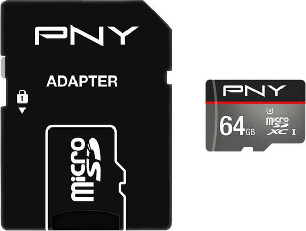 PNY Turbo microSDXC 64GB (SDU64GTUR-1-EF)