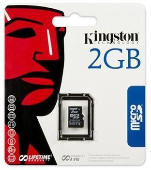 Kingston Micro Secure Digital 2048 MB