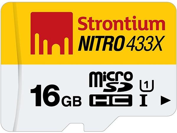 Strontium microSDHC Nitro 16GB Class 10