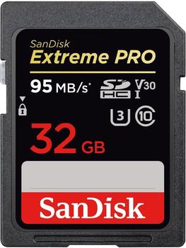 SanDisk Extreme PRO UHS-I U3 V30 SDHC 32GB (SDSDXXG-032G)
