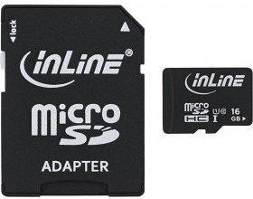 InLine Class 10 U1 microSDHC 16GB
