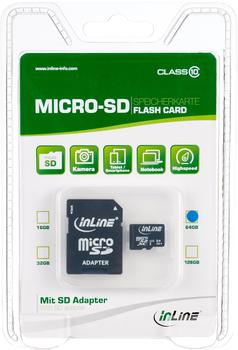 InLine Class 10 U3 microSDXC 64GB