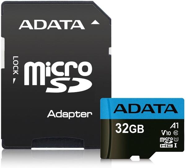 A-Data microSDXC Premier 32GB Class 10 UHS-I V10 + SD-Adapter