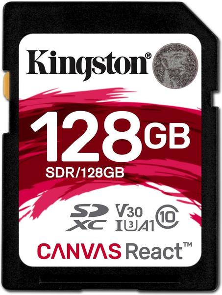 Kingston Canvas React SDXC 128GB (SDR/128GB)
