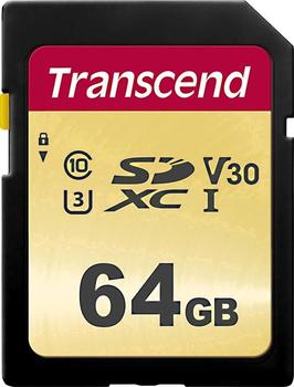 Transcend 500S SDXC 64GB